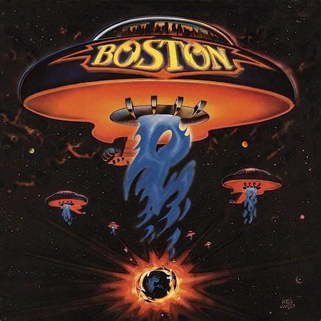 Boston debut album, 1976 | Boston album, Cool album covers, Metal album covers