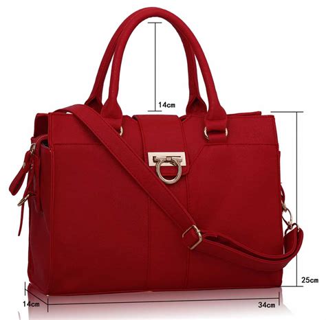 Wholesale Red FashionTote Handbag