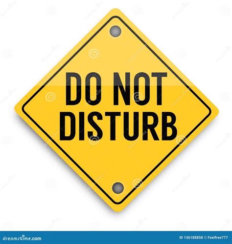 Do Not Disturb Warning Sign , Super Quality Abstract Business Poster ...