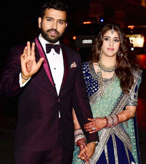 Rohit Sharma Marries Ritika Sajdeh In A Glittering Ceremony Attended By Who's Who Of Indian Cricket