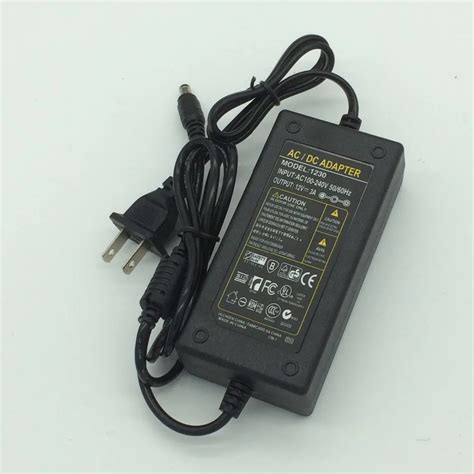 100pcs lots 12V 3A NEW AC100V 240V LED light power adapter LED Power Supply Adapter drive for ...