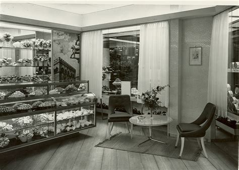 Mid-Century Modern, 1950s | While the shop fittings may have… | Flickr