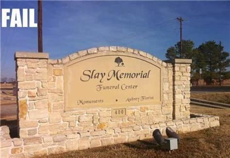 22 Morbidly Funny Funeral Home Signs - Cool Dump