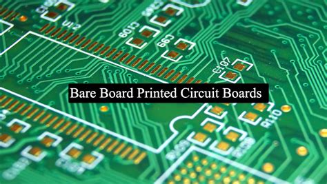 Bare Board Printed Circuit Boards - Absolute Electronics