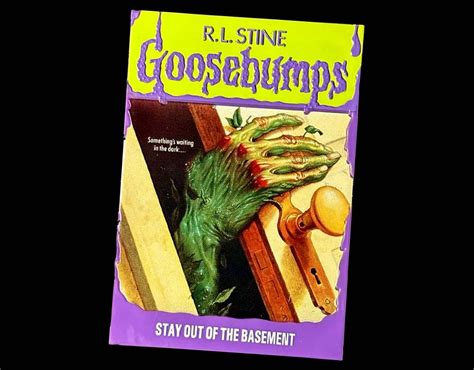 Goosebumps - Stay Out of the Basement- Collectable Refrigerator Magnet ...