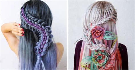 This Artist Creates Art With Intricate Braided Hairstyles And They Are Gorgeous