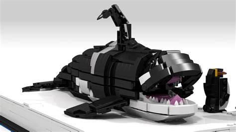 LEGO IDEAS - Orca On Floe With Emperor Penguins