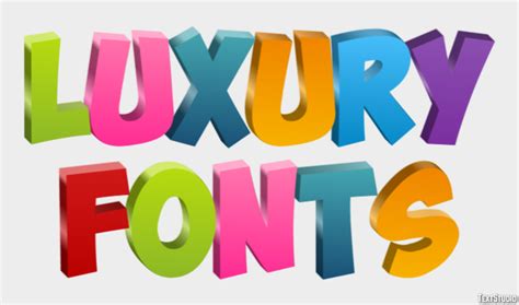 Luxury Fonts Text Effect and Logo Design Font