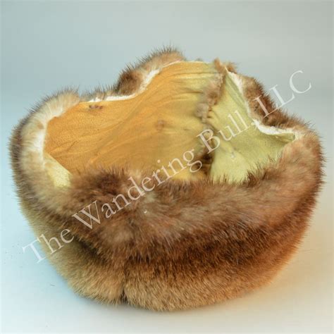 Otter Skin Hat - The Wandering Bull, LLC -Native American Craft Supplies