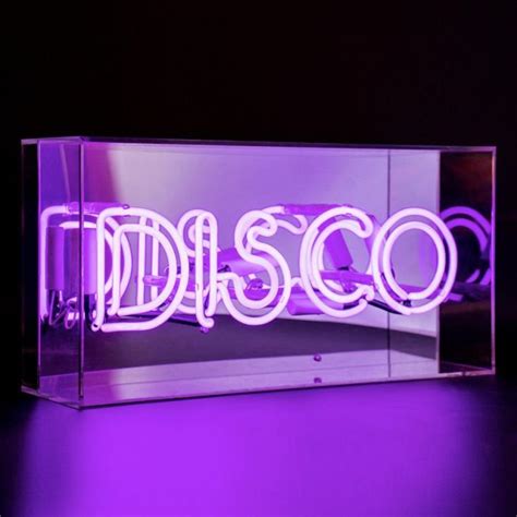 Neon Sign Disco - IDEAS DJ MUSICAL GIFTS 70'S, 80'S, 90'S