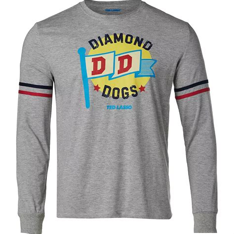 Ted Lasso Men's Diamond Dogs Long Sleeve T-shirt | Academy