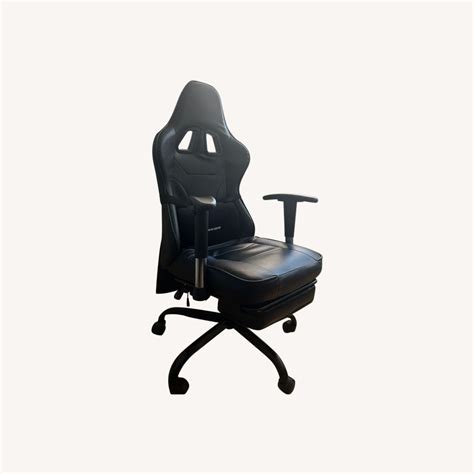 IKEA Ergonomic Leather Gaming Office Chair - AptDeco