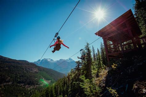 Zipline Whistler BC with WhistlerAdventures