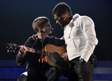 Photos: Justin Bieber, Usher, Jaden Smith Rehearse For Grammy ...