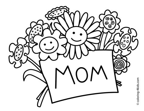 Mothers Day Coloring Page - Coloring - Sofa - Divano