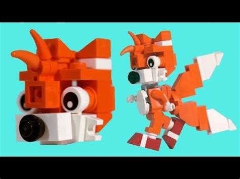 How To Build: LEGO Tails - http://m.youtube.com/watch?v=0mkanQVWfWs | Lego design, Custom lego ...