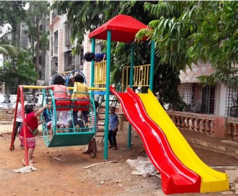 Mild Steel (Frame) Children Garden Playground Equipment at Rs 160000/set in Vasai