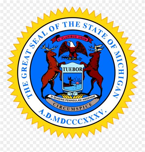 State Of Michigan Seal Vector at Vectorified.com | Collection of State Of Michigan Seal Vector ...