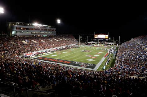 Embracing Vegas! Take a look at the new and improved UNLV Football Field at Sam Boyd Stadium ...