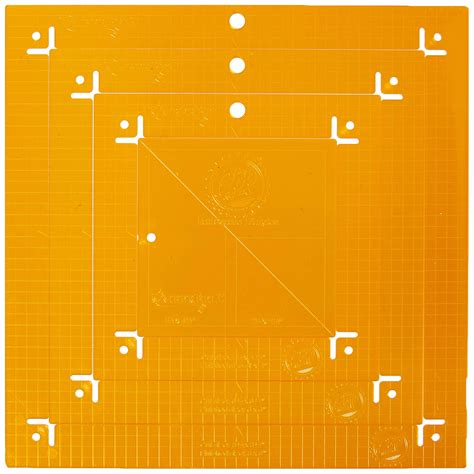 Kimberbell KimberBell Orange Pop Ruler Set - Square, Multi - Walmart ...