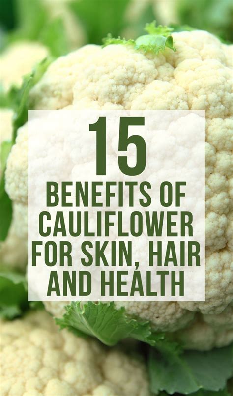 Cauliflower is one of the healthiest vegetables you can add to your ...