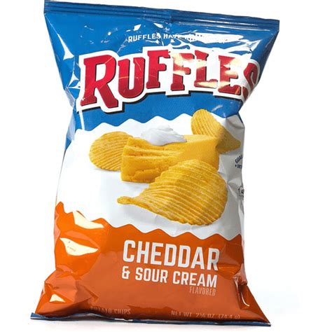 Ruffles Potato Chips, Cheese Sour Cream | Snacks, Chips & Dips | Foodtown