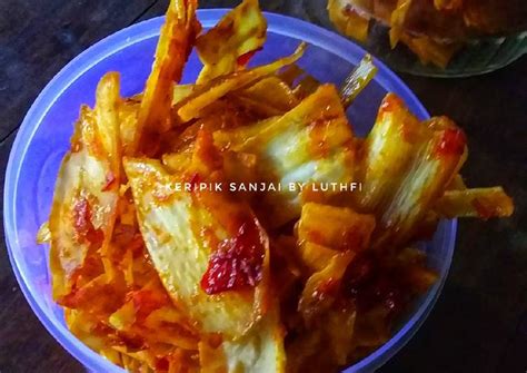 Resep Keripik Sanjai oleh Micka Bennoda (Luthfi) - Cookpad