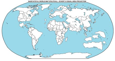 Printable World Map With Rivers