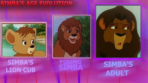 Simba's Age Evolution (Mondo World) by mondewebcom on DeviantArt