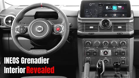 INEOS Grenadier Interior Revealed - YouTube