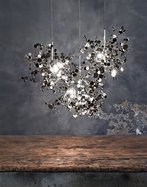 019 – A Precious Cloud Sculpture of Light – Argent Fixtures by Terzani Lighting Italy – 3 Single ...