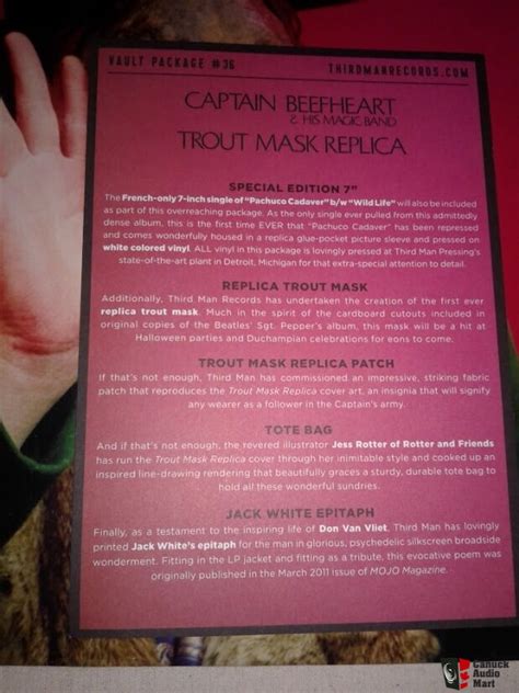 Captain Beefheart Trout Mask Replica (Vault Package) #36 MINT SEALED! Photo #4671060 - US Audio Mart