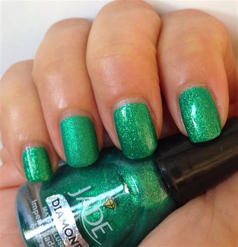 Polished Marvels: Jade Diamond Matte Illusion Imperial Jade | Marvel nails, Polish, Nail polish