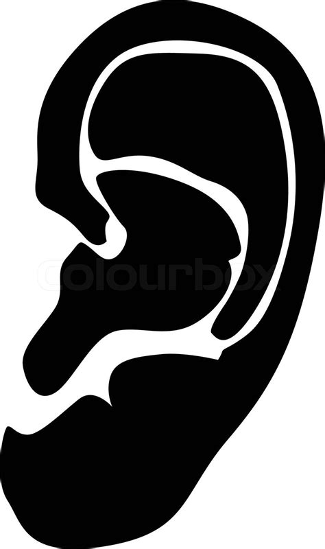 Ear | Stock vector | Colourbox