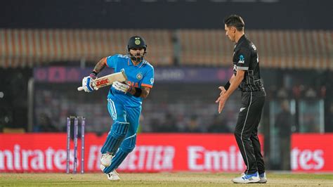 India vs New Zealand Highlights World Cup: Chase master Kohli powers IND to four-wicket win ...