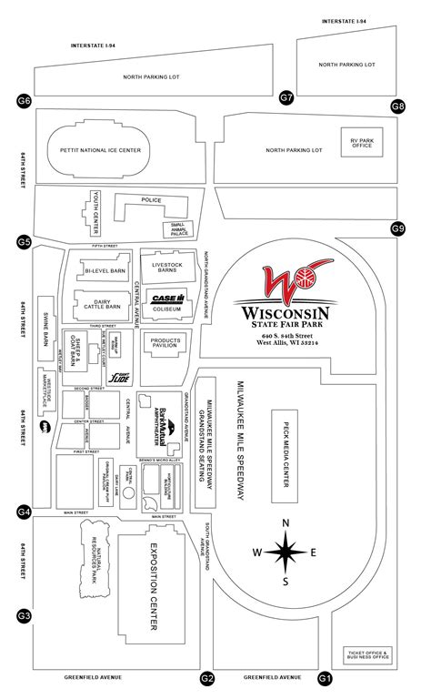 State Fair Park Map