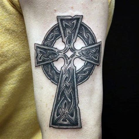 100 Celtic Cross Tattoos For Men - Ancient Symbol Design Ideas