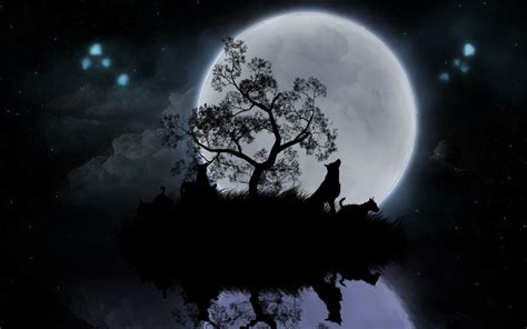 Wolf Moon Wallpapers - Wallpaper Cave