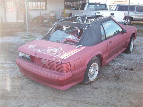 1988 Ford Mustang Convertible Parts Car 1