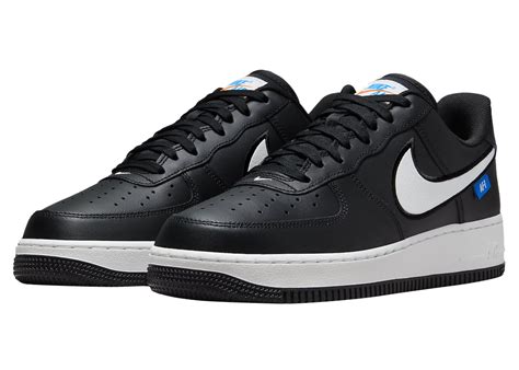 Nike Air Force 1 Low Blue Label Black White - Dec 2023 - FN7804-001 ...