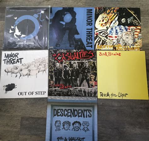 all current punk albums (most of them sourced from local record shop ...