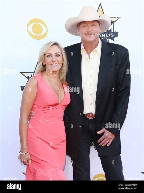 Alan Jackson,Denise Jackson attending the 50th Academy of Country Music ...