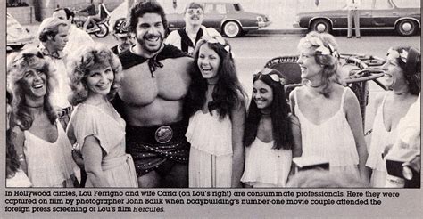 The Ultimate Hercules Blog: Lou Ferrigno at the foreign press screening of Hercules