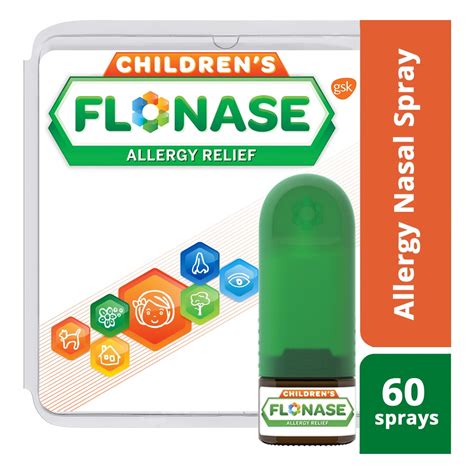 Flonase Children's Allergy Nasal Spray, Relief Full Prescription Strength, 60 sprays - Walmart.com