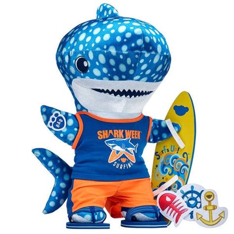 Build-A-Bear Shark Week Whale Shark Gift Set | Build-A-Bear Shark Week ...