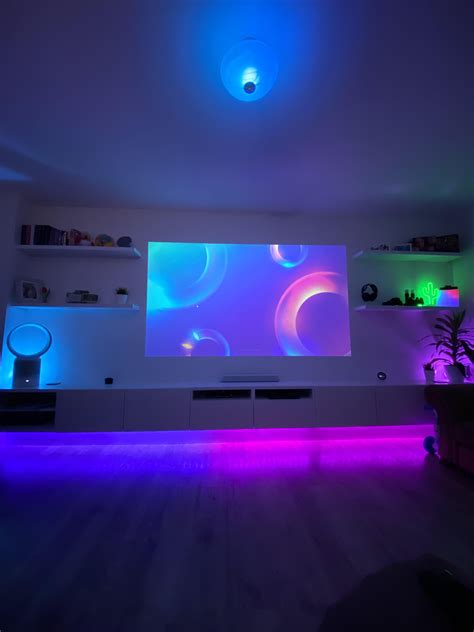 Hue sync with 4K projector setup. : r/Hue