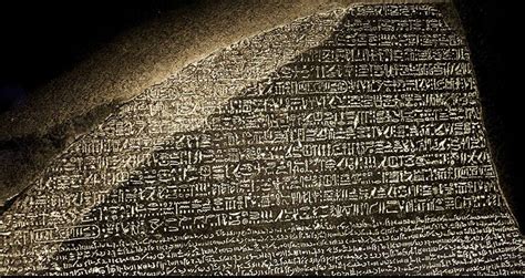 How The Rosetta Stone Unlocked Egyptian Hieroglyphics