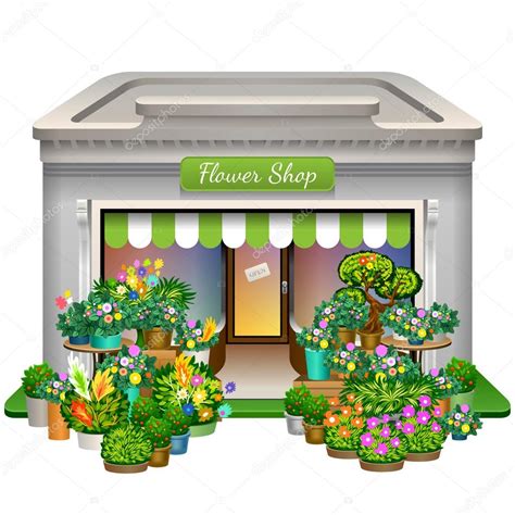 Flower shop icon — Stock Vector © yesman #41500453