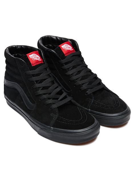 Vans Womens Sk8 Hi Shoe - Black Black | SurfStitch