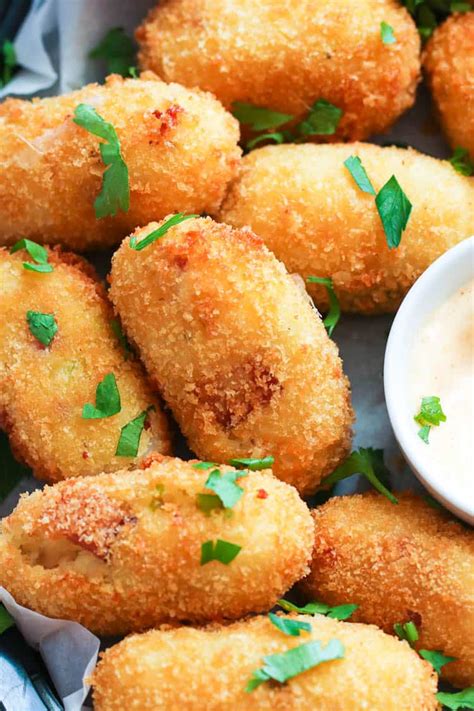 Potato Croquettes - Immaculate Bites